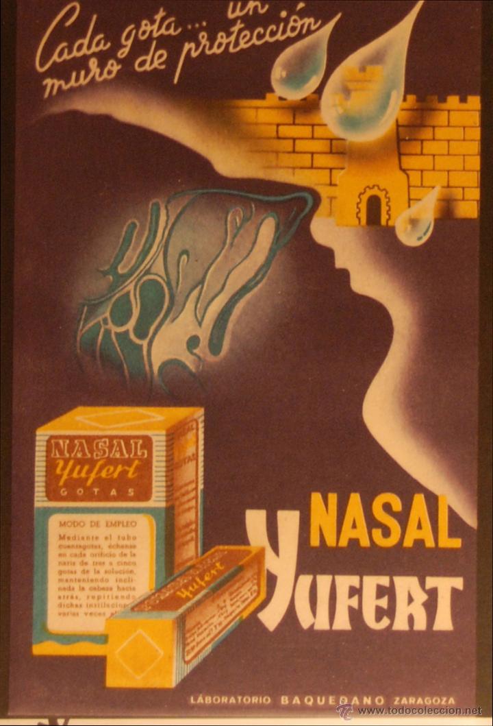 Cartes Postales: YUFERT NASAL - ILUSTRADA SIN CIRCULAR Y DORSO DIVIDIDO