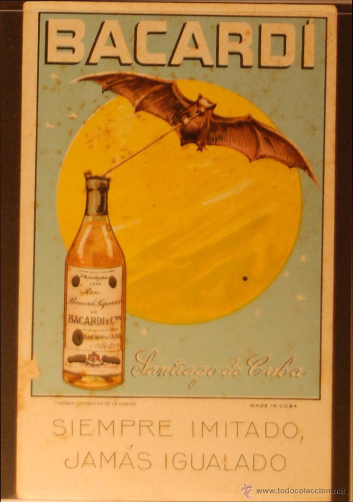 BACARDI - ILUSTRADA CIRCULADA Y DORSO DIVIDIDO