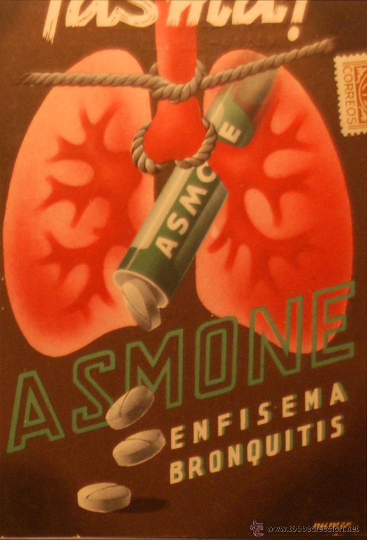 Cartes Postales: ASMONE - ILUSTRADA POR NUMEN CIRCULADA Y DORSO DIVIDIDO