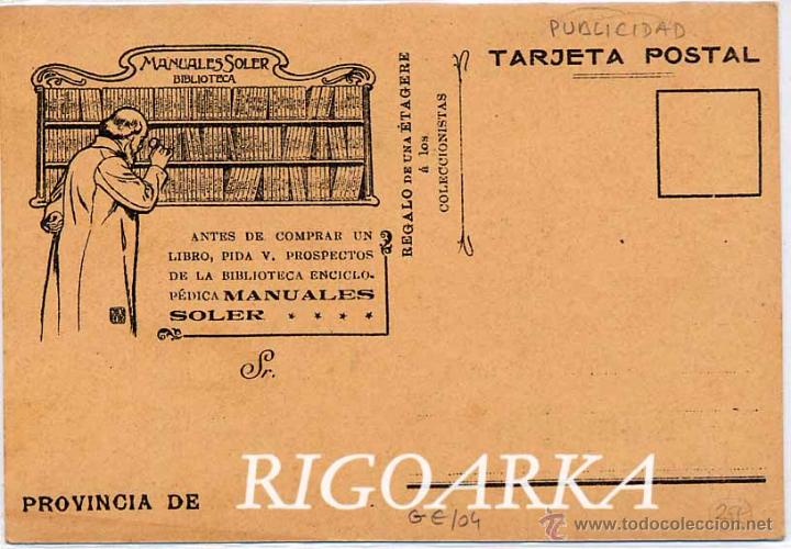 Postales: BIBLIOTECA MANUALES SOLER - Foto 2