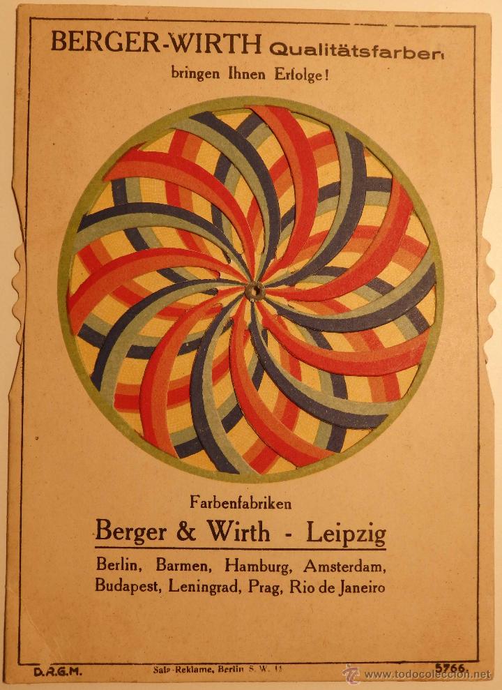 Postales: BERGER & WIRTH Farbenfabriken LEIPZIG - Foto 2
