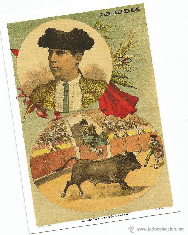 Postales: LA LIDIA, LEANDRO S&Aacute;NCHEZ DE LE&Oacute;N, CACCHETA - Foto 1