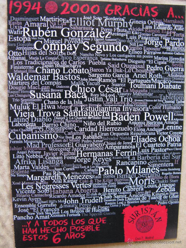 Postales: POSTAL PUBLICITARIA CIERRE DE SURIST&Aacute;N-. 2000. (NUEVA) - Foto 1