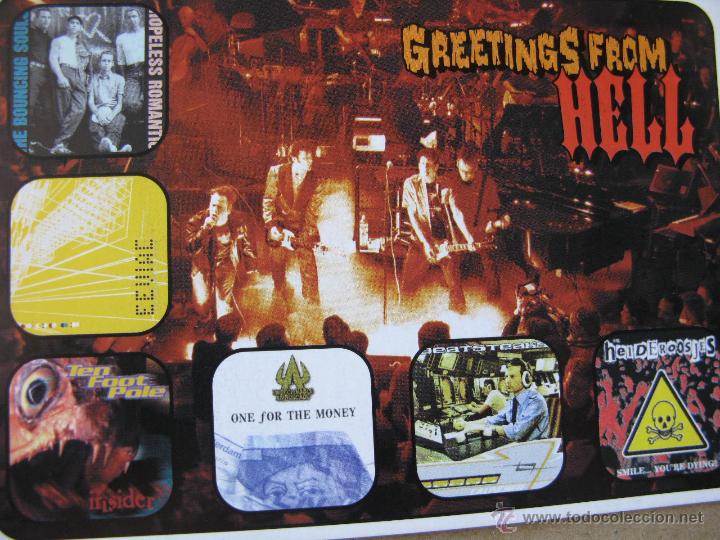 Postales: GREETINGS FROM HELL. 1001 EN AMSTERDAM. - Foto 1