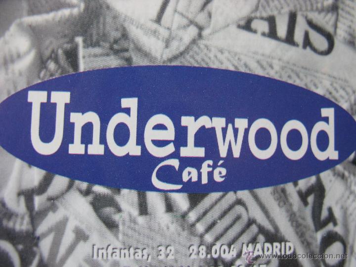 Postales: UNDERWOOD CAF&Eacute;. MADRID. - Foto 1