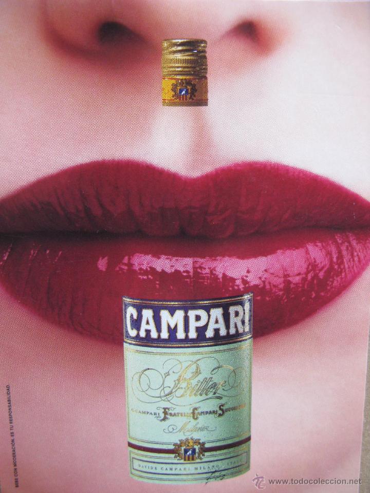 Postales: Postal: CAMPARI. RED PASSION. - Foto 1