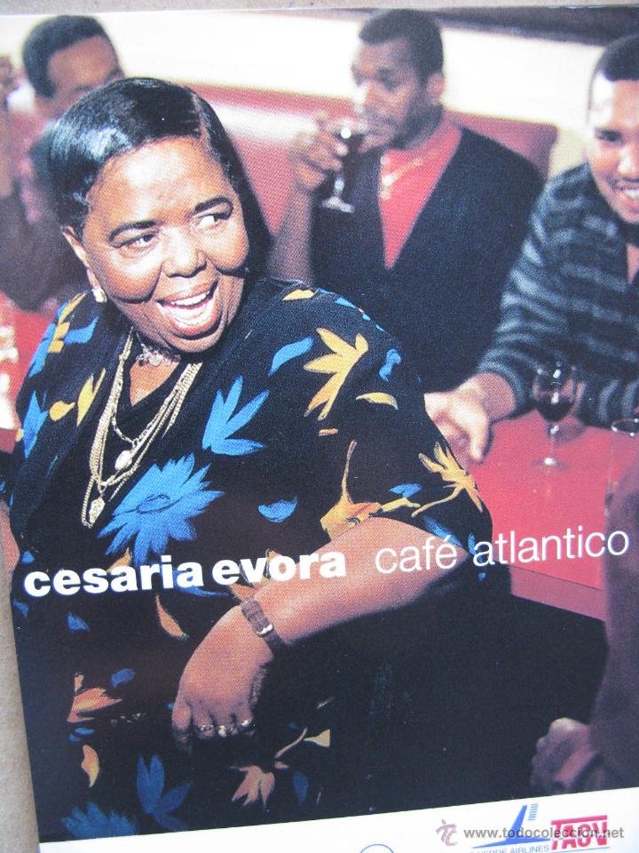 Postales: CESARIA EVORA. CAF&Eacute; ATLANTICO. - Foto 1