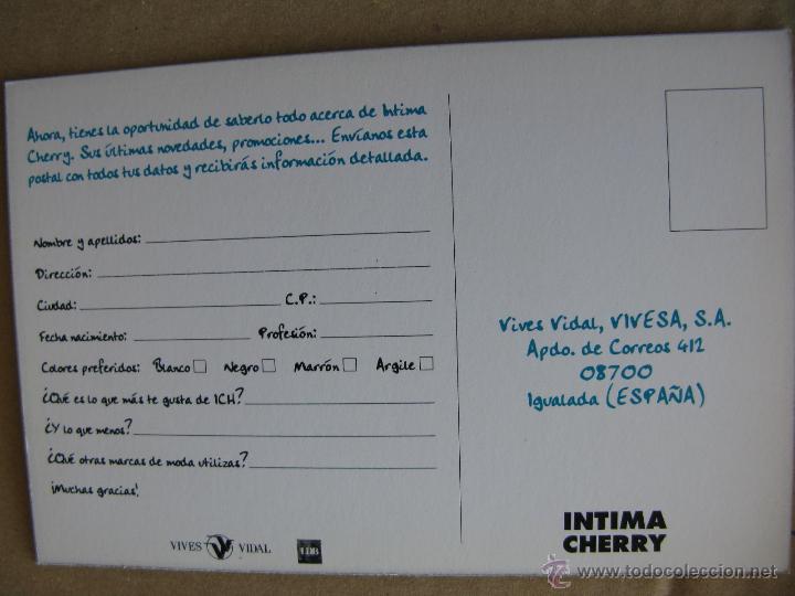 Postales: INTIMA CHERRY. - Foto 2