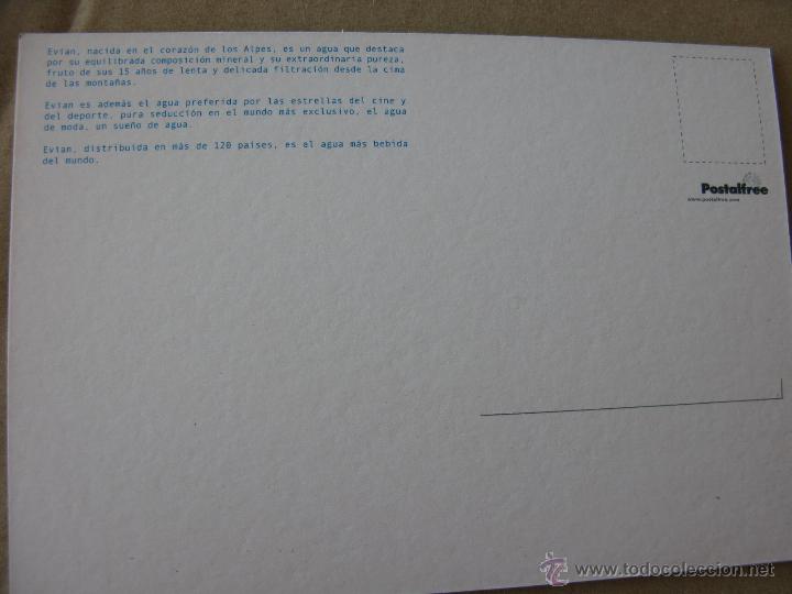 Postales: UN SUE&Ntilde;O DE AGUA. EVIAN. - Foto 2