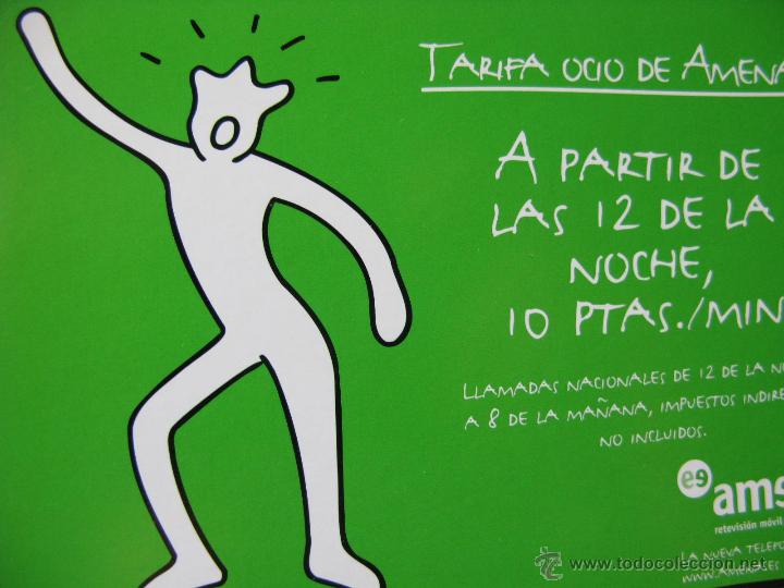 Postales: TARIFA OCIO DE AMENA. A PARTIR DE LAS 12 DE LA NOCHE. - Foto 1