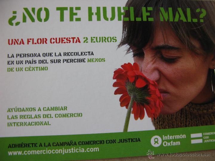 Postales: &iquest;NO TE HUELE MAL?. INTERM&Oacute;N OXFAM. - Foto 1
