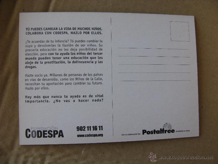 Postales: MI CLIENTE ME M&Iacute;MA. FUNDACI&Oacute;N CODESPA. - Foto 2