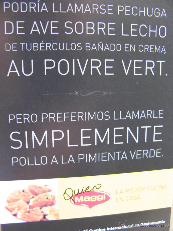 Postales: POSTAL PUBLICITARIA. QUIERO MAGGI. - Foto 1