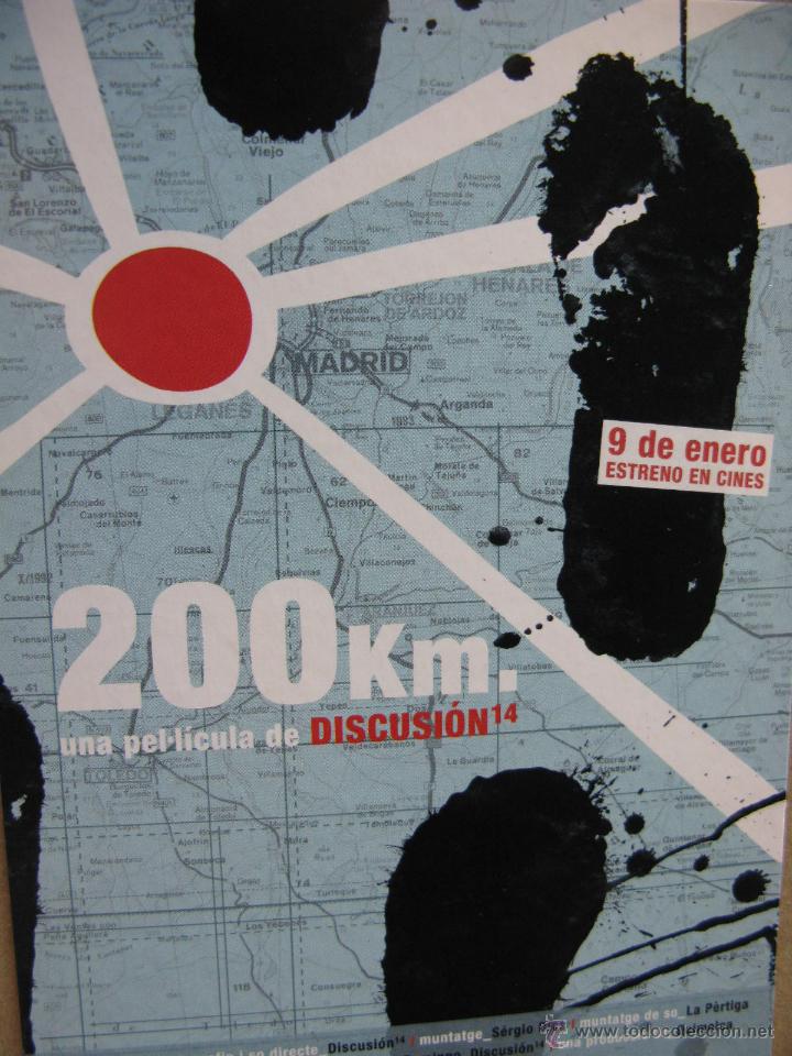 Postales: 200 KM. UNA PELICULA DE DISCUSION. - Foto 1