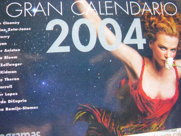 Postales: EL GRAN CALENDARIO 2004. FOTOGRAMAS. - Foto 1