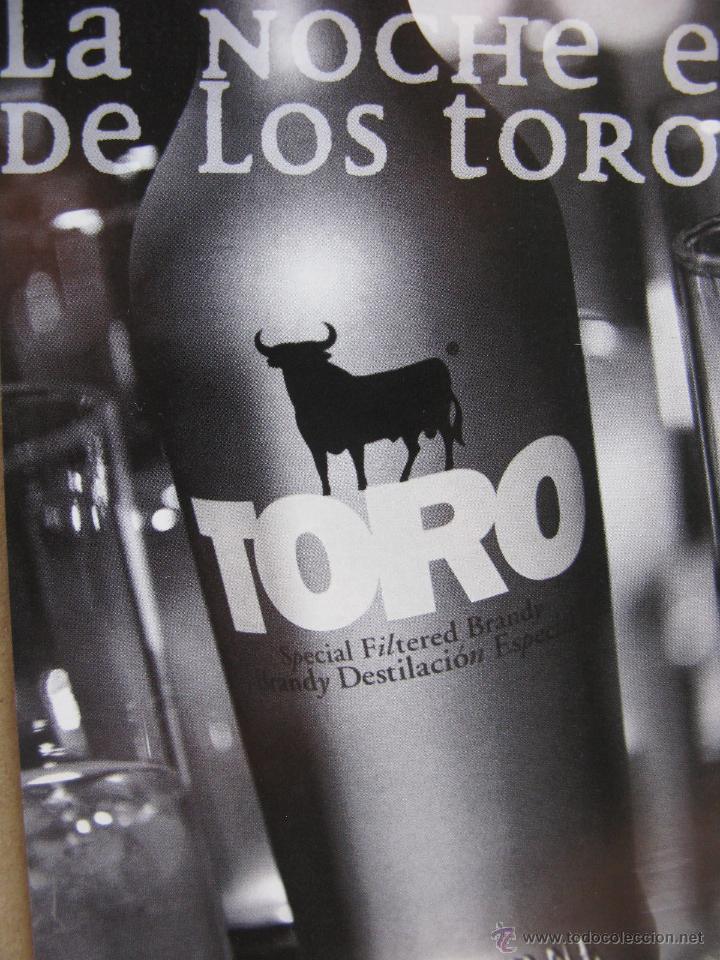 Postales: LA NOCHE ES DE LOS TOROS. TORO. OSBORNE. - Foto 1