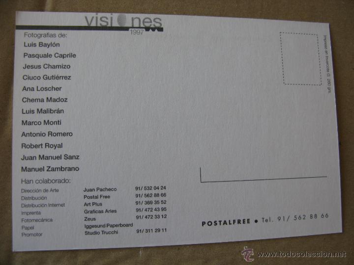 Postales: PASQUALE CAPRILE. VISIONES 1997. - Foto 2
