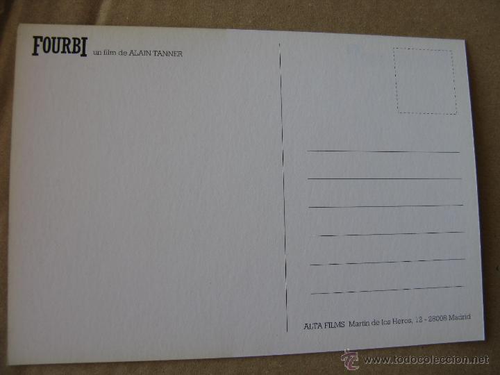 Postales: FOURBI, UNA PELICULA DE ALAIN TANNER. - Foto 2