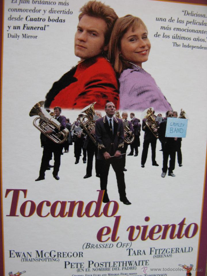 Postales: TOCANDO EL VIENTO (BRASSED OFF), DIRIGIDA POR MARK HERMAN. - Foto 1