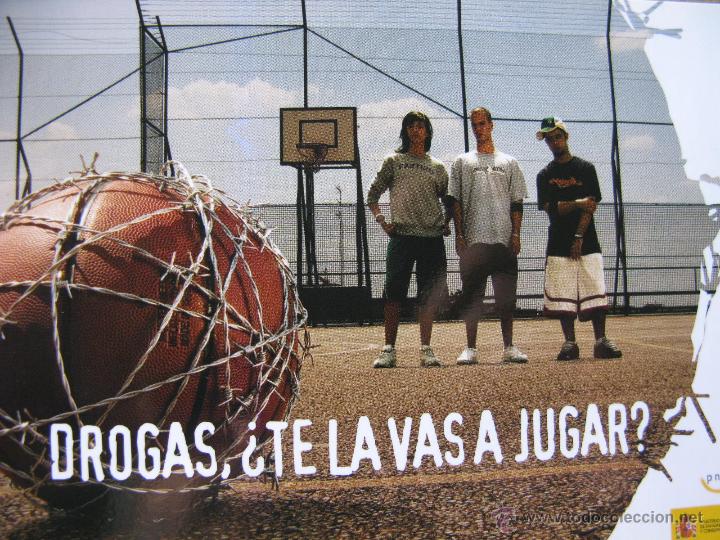 Postales: DROGAS, &iquest;TE LA VAS A JUGAR?. P.N.S.D. - Foto 1