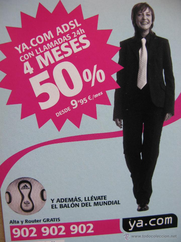 Postales: YA.COM ADSL. JULIO 2006. - Foto 1