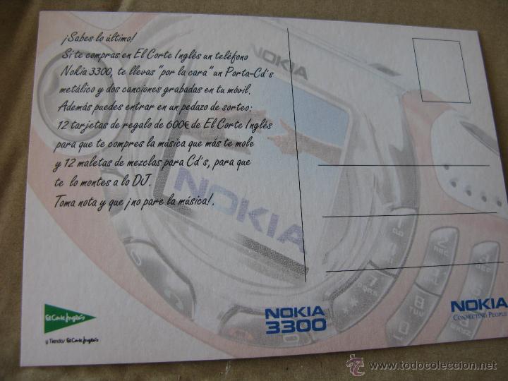 Postales: NOKIA 3300. DONT STOP THE MUSIC! - Foto 2