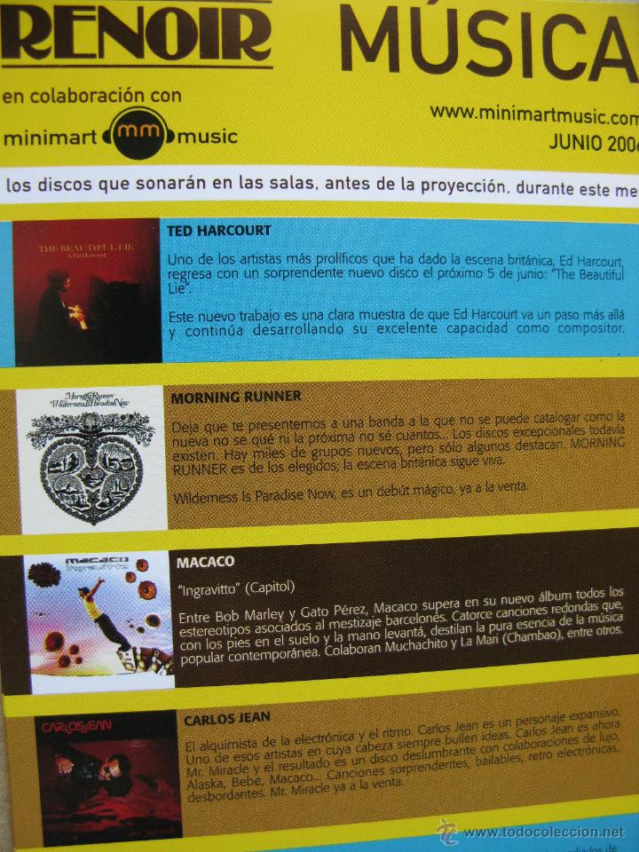 Postales: RENOIR. M&Uacute;SICA. JUNIO 2006. - Foto 1