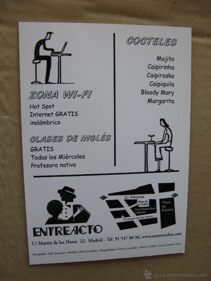 Postales: BAR ENTREACTO. 25 A&Ntilde;OS. - Foto 2