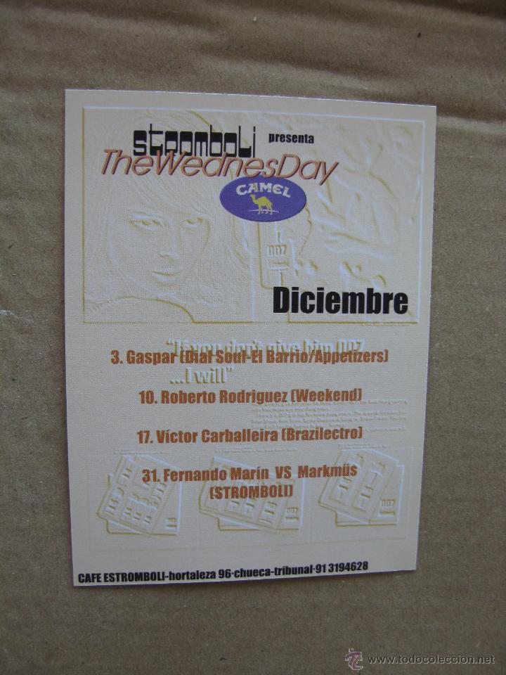 Postales: STROMBOLI PRESENTA THE WEDNES DAY. CAMEL. - Foto 2