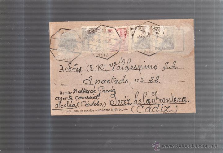 Postkarten: TARJETA POSTAL PUBLICITARIA. BALTASAR GARCIA. ALCOLEA, CORDOBA. 1946.