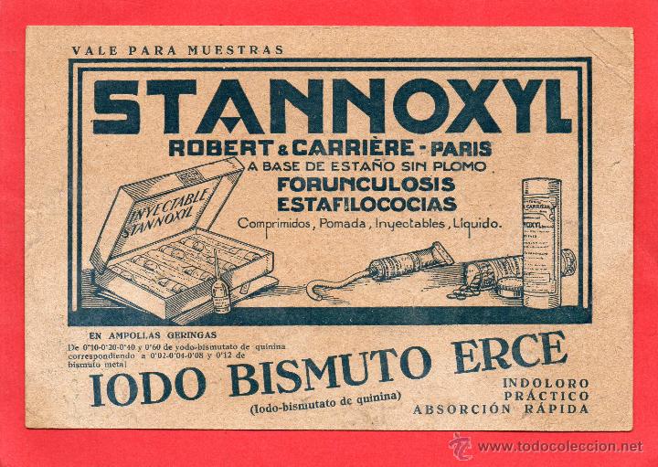Postales: stannoxyl. forunculosis. barcelona - Foto 1