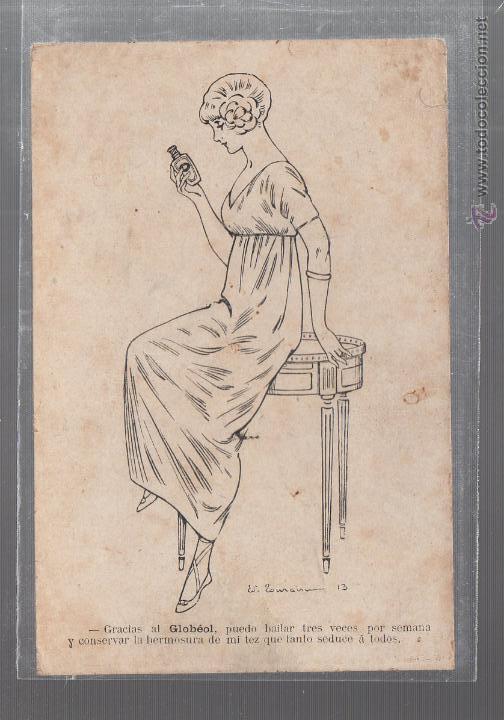 Postcards: TARJETA POSTAL PUBLICITARIA. MEDICINA GLOBEOL. FRANCIA.