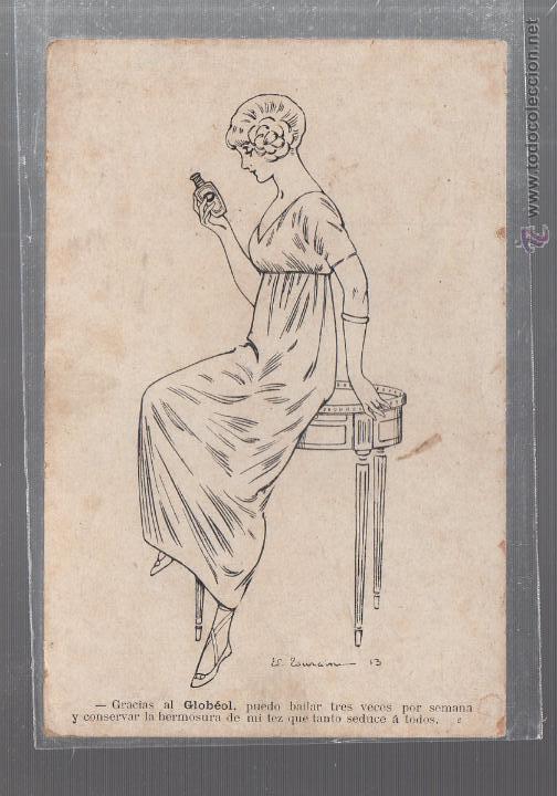 Postcards: TARJETA POSTAL PUBLICITARIA. MEDICINA GLOBEOL. FRANCIA.