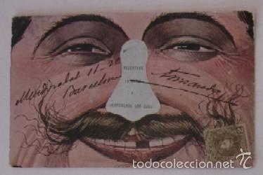 Postales: POSTAL MASCARA - PERFUMERIAS GAL - Foto 1