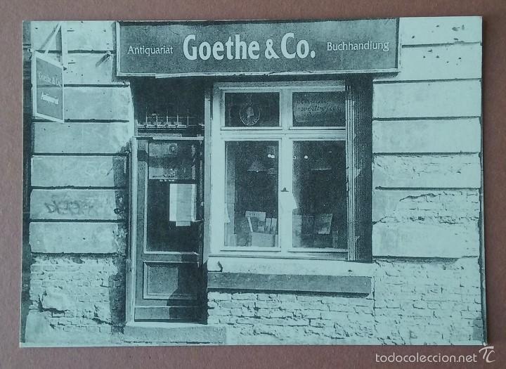 Postales: POSTAL PUBLICITARIA POSTALFREE. GOETHE & CO. SIN CIRCULAR. - Foto 1