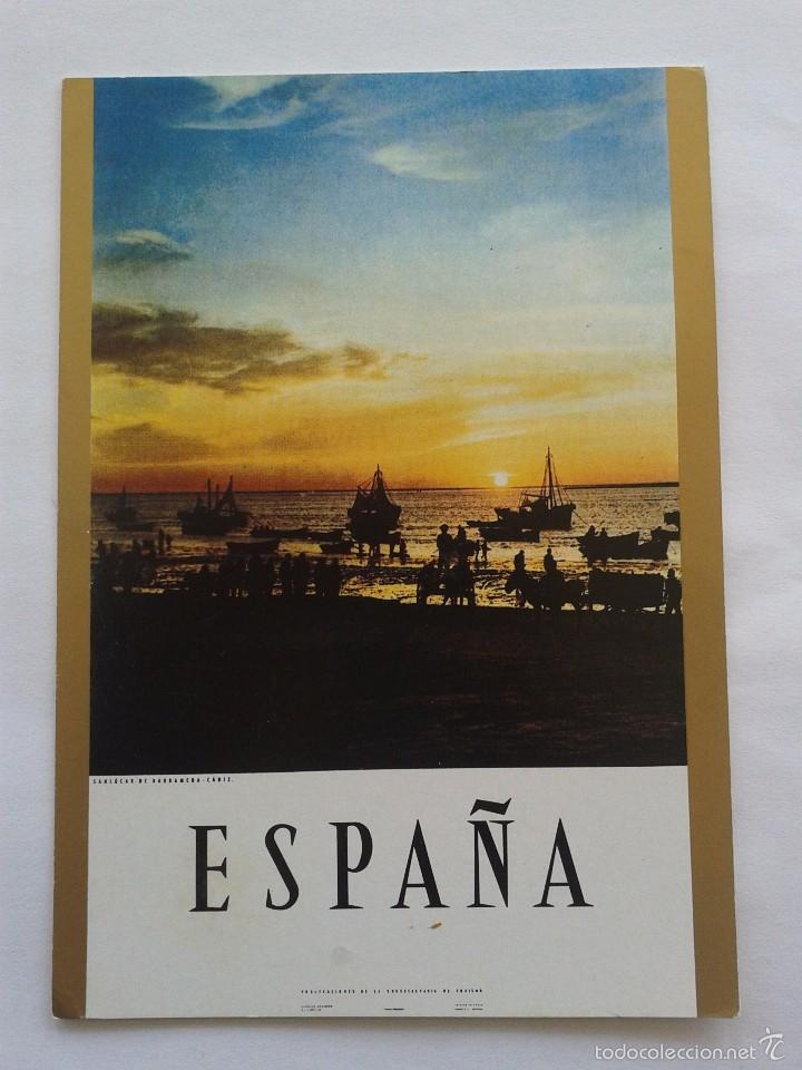 Postais: POSTAL -- ESPA&Ntilde;A - CARTELES TURISTICOS DE ESPA&Ntilde;A -- SIN USO -- CON PUBLICIDAD --