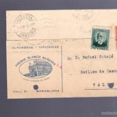 Postales: TARJETA POSTAL DE PUBLICITARIA. HIGINIO BLANCO BAÑERES. BARCELONA. 1934