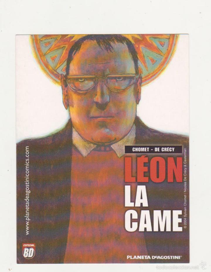 Postales: Tarjeta Postal de Planeta  de Agostini. Leon La Came. - Foto 1