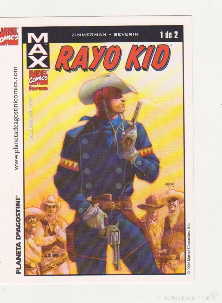Postales: Tarjeta Postal Planeta de Agostini. Rayo Kid. - Foto 1