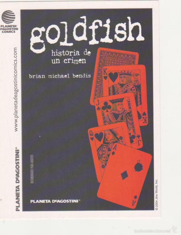 Postales: Tarjeta Postal Planeta de Agostini.  Goldfish. - Foto 1