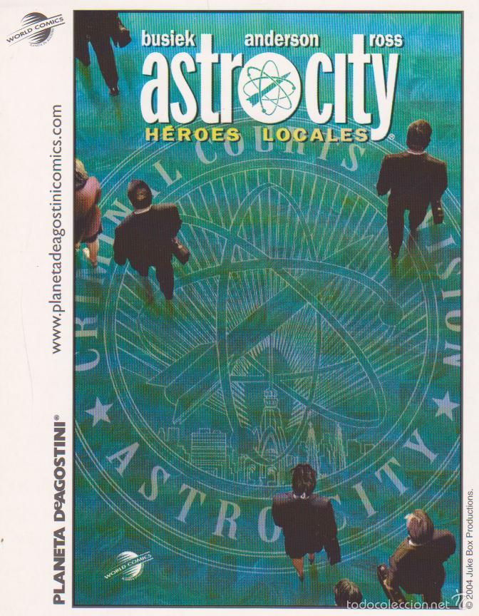 Postales: Tarjeta Postal Planeta de Agostini.  Astrocity. - Foto 1