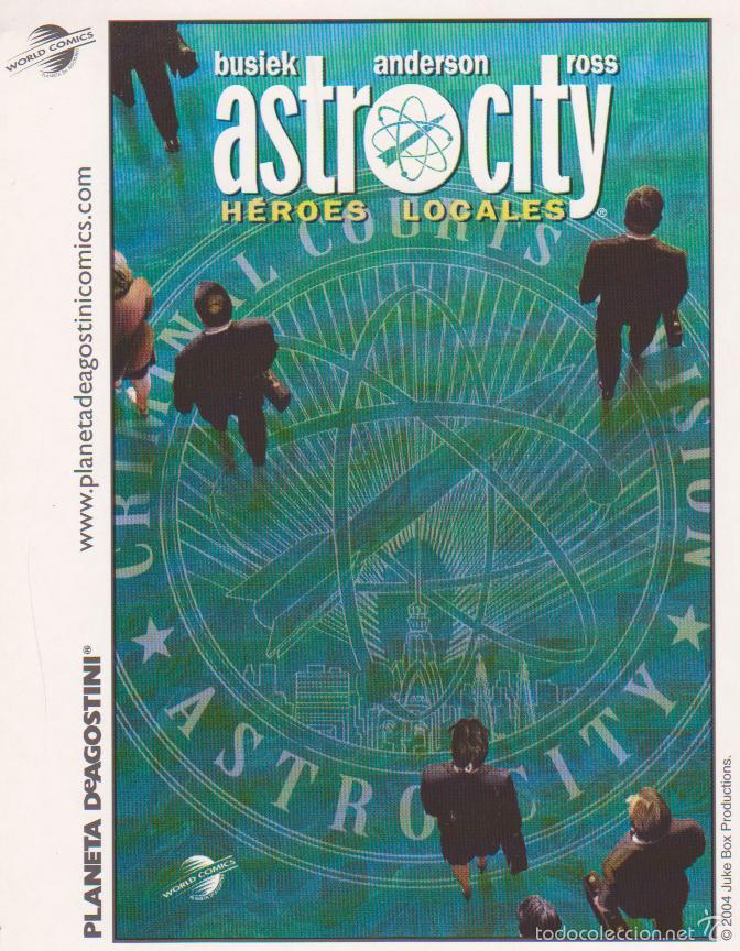 Postales: Tarjeta Postal Planeta de Agostini.  Astrocity. - Foto 1