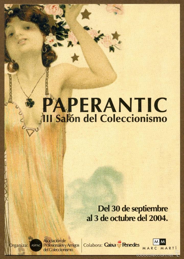 Postales: POSTAL - III PAPERANTIC 2004 BARCELONA - Foto 1
