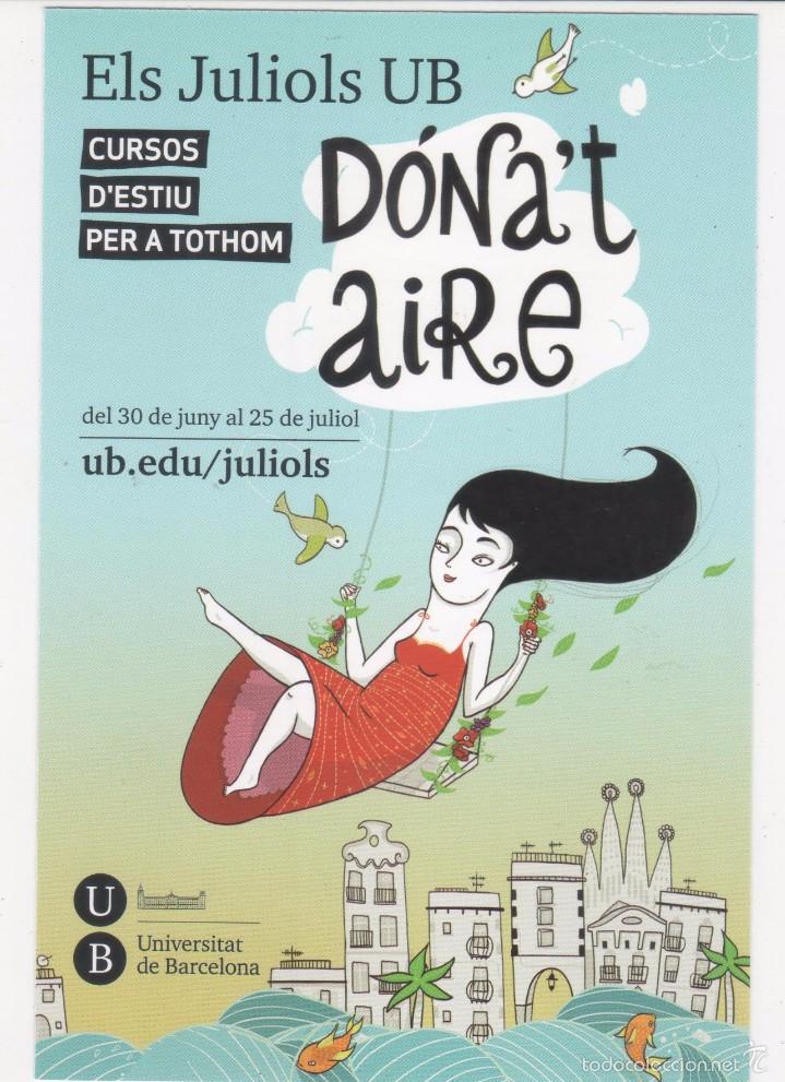 Postal publicitaria catalana.