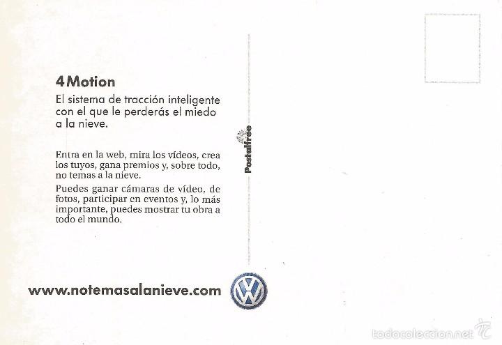Postales: *** PR134 - POSTAL - 4 MOTION - NOTEMASALANIEVE - Foto 2