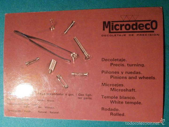 Postales: POSTAL - PUBLICITARIA - MICRODECO - - Foto 1
