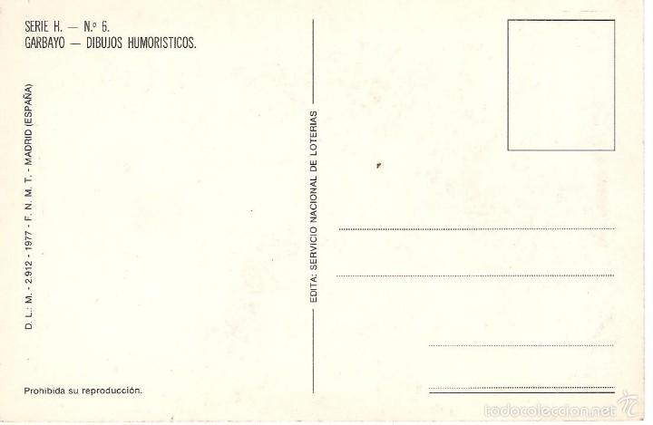 Postales: postal de loetria 1977 12/010 - Foto 2