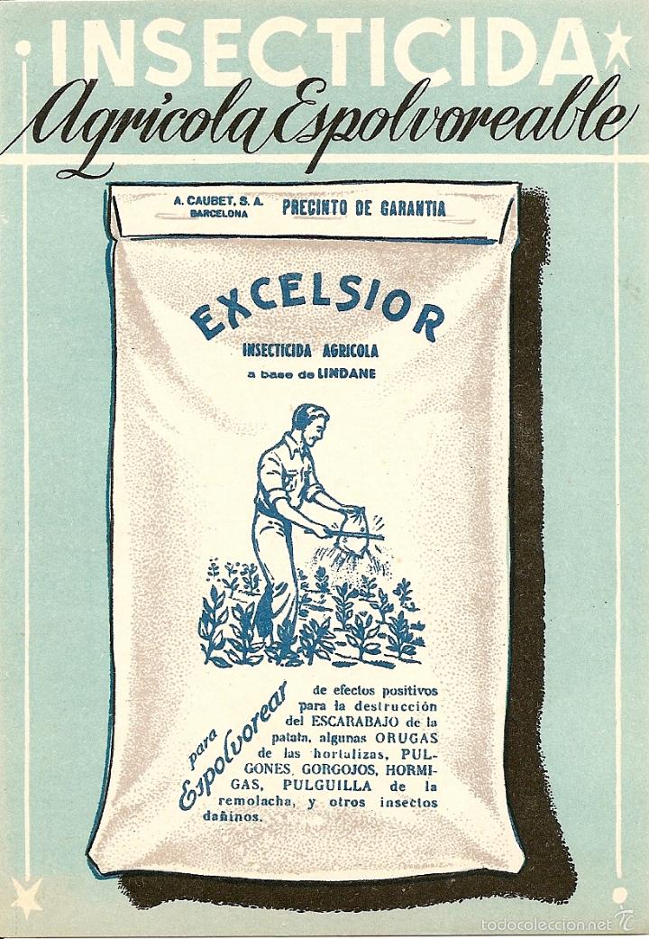 Postales: INSECTICIDA AGRICOLA ESPOLVOREABLE EXCELSIOR - Foto 1