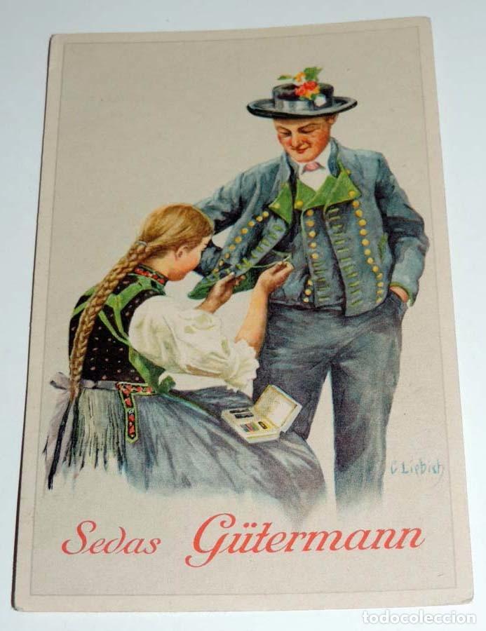 Postkarten: POSTAL PUBLICITARIA SEDAS GUTERMANN, NO CIRCULADA.