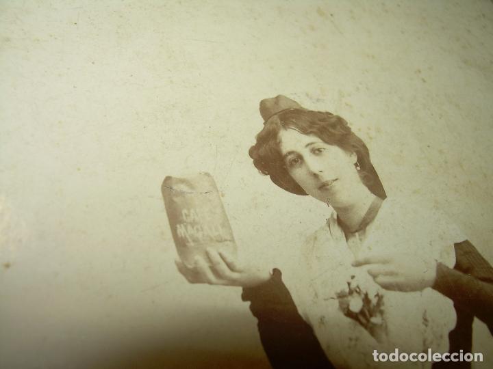 Postales: POSTAL DE CARTULINA.......CAFES MAGALI. - Foto 2